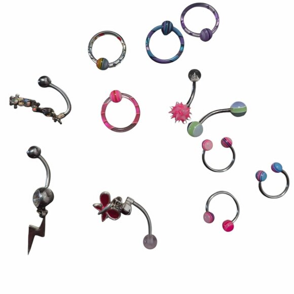 20 Belly Rings Assorted - Picture 6 of 8